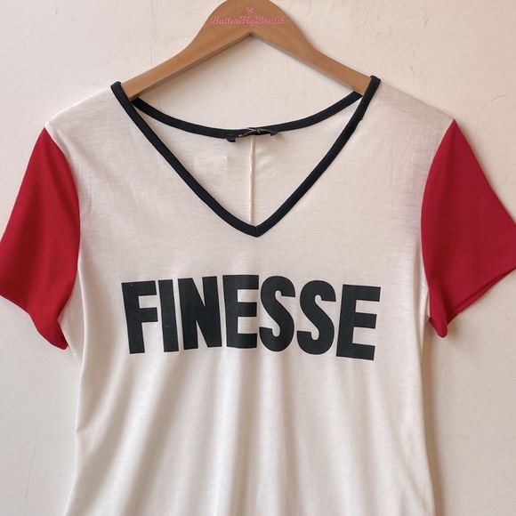 (A11) Ups & Downs Finesse ShortSleeve top, Size Medium, NWT - Picture 3 of 8